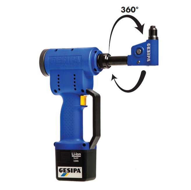 211464882 GESIPA HAAKSE KOP BIRD PRO SERIE tot 6,4 1464882